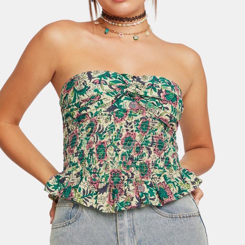 free people one more time tube top